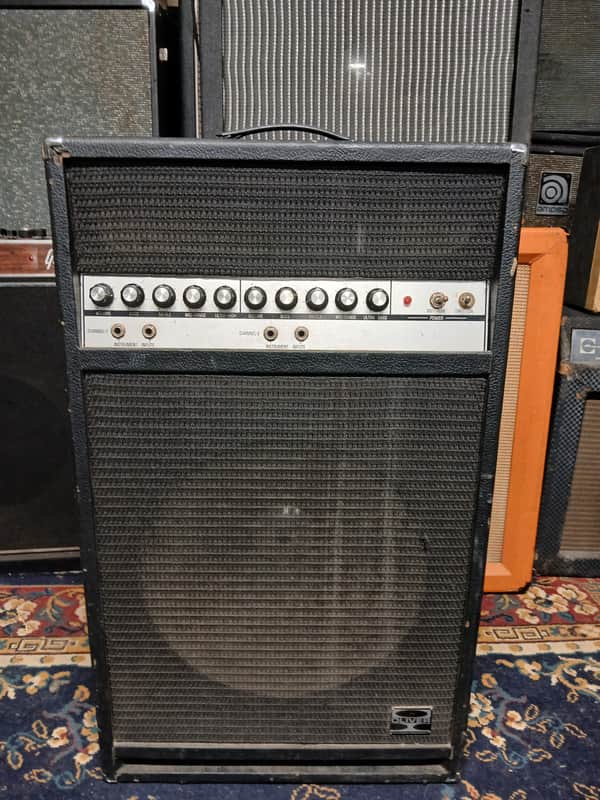 Oliver B150 Uniflex 1x15 Combo Bass Guitar Amplifier Serviced Jess Oliver Ampeg image 1