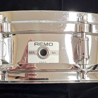 Remo 14” Acousticon SX Piccolo Snare Unknown  - Chrome over wood image 2