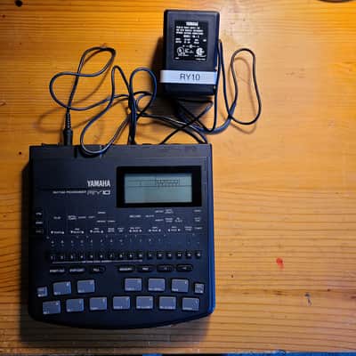 Yamaha RY10 drum machine with power supply, cleaned. Adapter Operation Only image 2