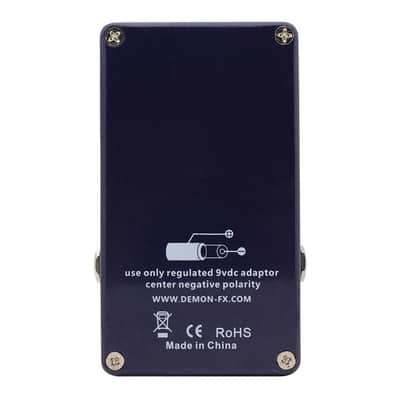 Demonfx ANGEL BLUE DRIVE Guitar Effect Pedal Overdrive With 2 mode Toggle Switch image 6