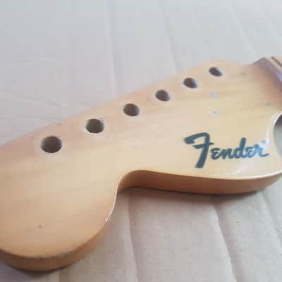 1969 FENDER LEFT HAND STRATOCASTER MAPLE CAP NECK USA image 2