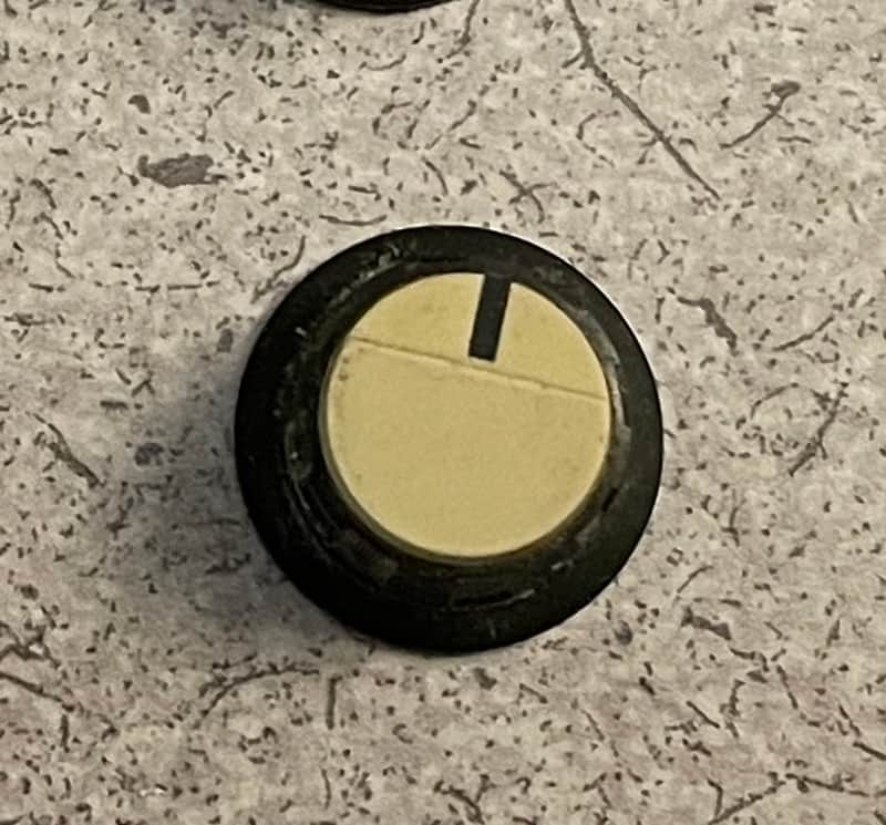 Beige knob for Korg PolySix / Mono/Poly / Poly-61 image 1