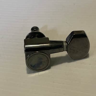 2010's Indonesian Era Ibanez RG & S Series Cosmo Black Tuning Pegs Tuners 6 In LIne image 4