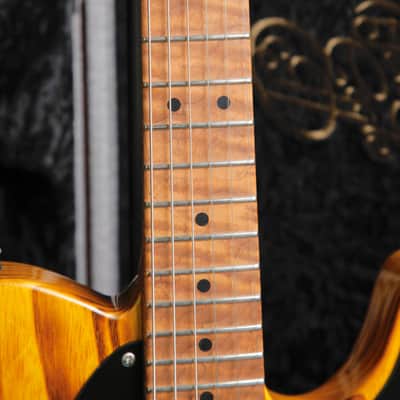Patrick James Eggle OZ-T-S/S Torched Butterscotch Electric Guitar image 5