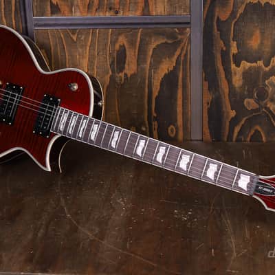 ESP LTD EC-1000T See Thru Cherry image 13