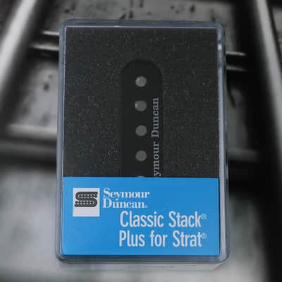 Seymour Duncan STK-S4n Classic Stack Plus Strat Neck Pickup - Black image 1