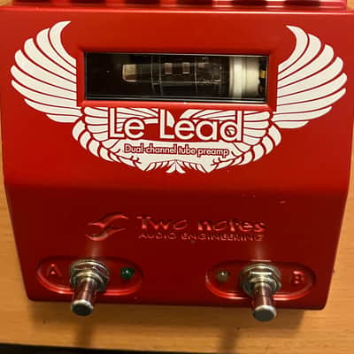 Two Notes Le Lead Dual Channel Tube Preamp 2010s - Red image 2