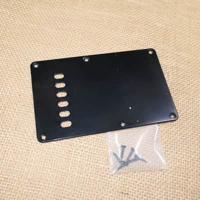 Back Plate Black, Genuine 2013 Yamaha Pacifica PAC 012 DLX - Same Day Shipping #DK11 image 1