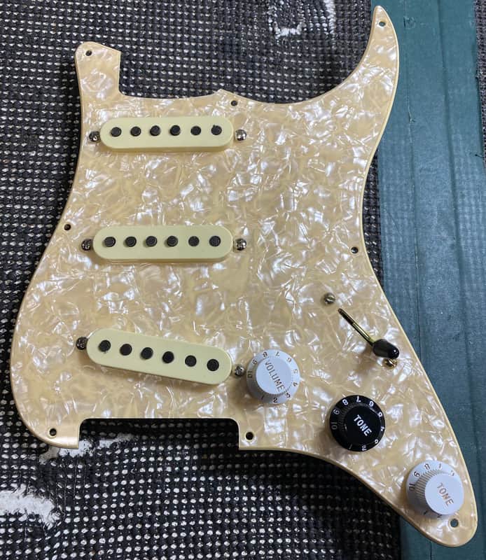 Warmoth Loaded Pickguard - Fender 016730 Pickups image 1
