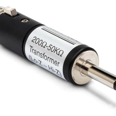 Hosa MIT-435 Impedance Transformer, XLR3F to 1/4" TS image 1