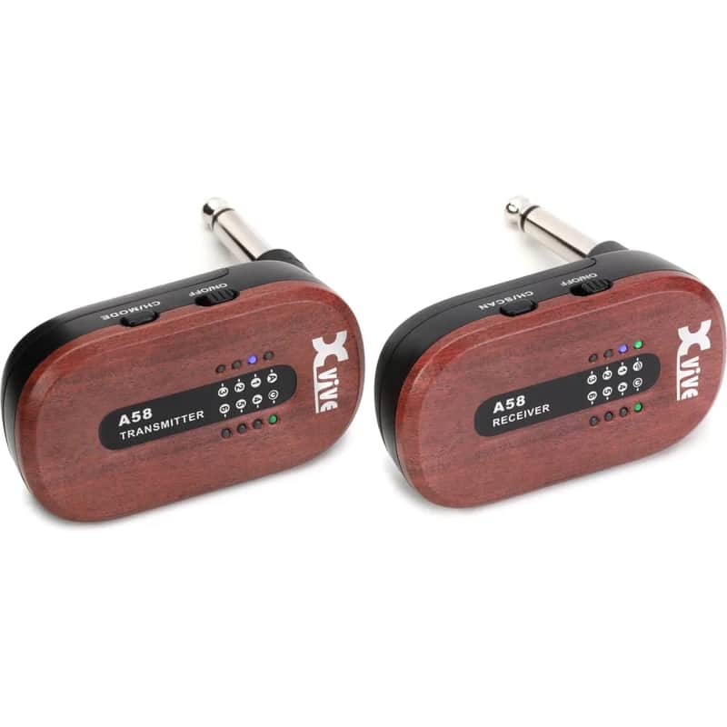 Brand New Xvive A58 Wireless Guitar System - Mahogany image 1