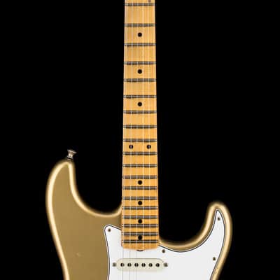 Mint Fender Custom Shop Postmodern Strat Journeyman Relic - Aged Aztec Gold #15698 image 5