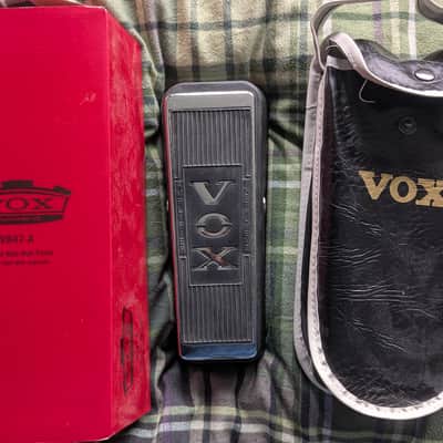 Vox V847A Wah with 9V Jack 2007 - Present - Black / Chrome image 1