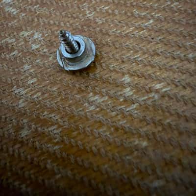 1952 Fender Telecaster Esquire String tree crosshead pre cbs mid 1952 - 1953 - Nickel image 2