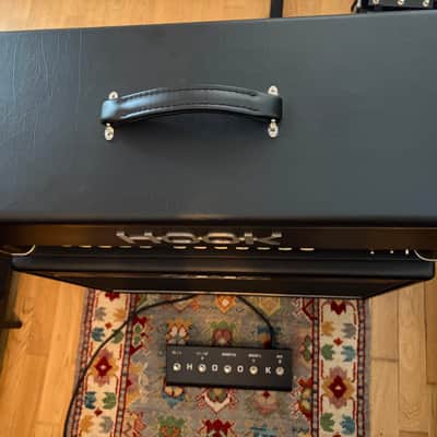 Hook Captain 34 Head + Original Hook 2x12 Cabinet | Celestion G12H30 55Hz | Footswitch | Flightcase image 9