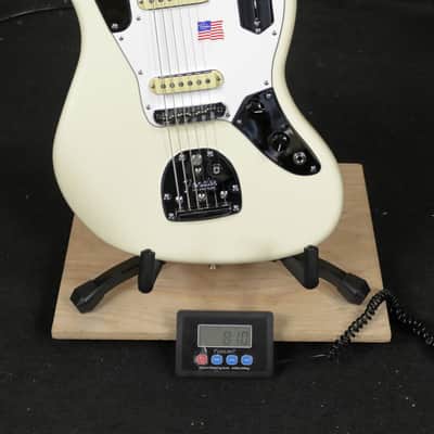 Fender Johnny Marr Jaguar Electric Guitar Olympic White w/ Case image 10