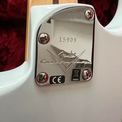 Fender Custom Shop Jeff Beck Stratocaster-OPEN BOX - Year 2023 Olympic White image 9