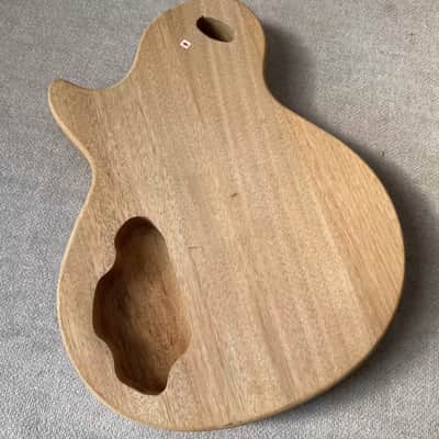 LAG Mahogany Wood Guitar Body with Tiger Maple Top image 6
