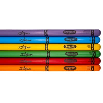 Zildjian x Crayola Kids Drumsticks & Pad image 4