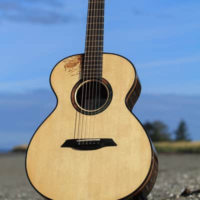 TreeHouse OMZ Acoustic Guitar - Italian Spruce over Ziricote image 1