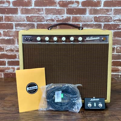 Milkman Sound Half Pint Tweed w/ Walnut Faceplate 5W w/ Attenuator Class A NEW (Authorized Dealer) image 9