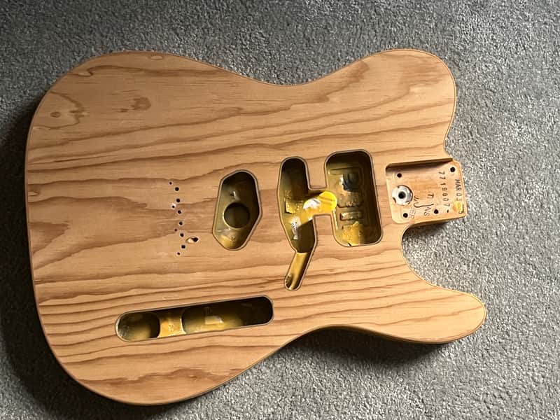 Fender American Professional II Telecaster guitar body unfinished image 1