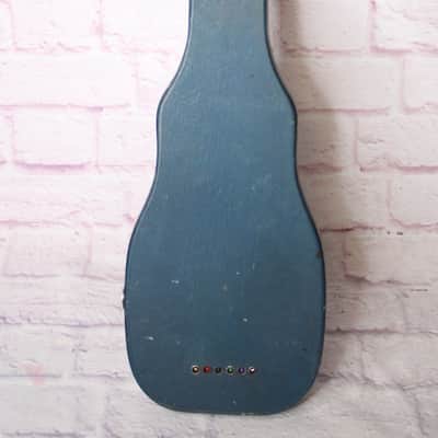 Vintage 1952 Fender Champion Lap Steel - Rare Blue - Early Leo Fender Ash w/ Tele Pickup ! image 6