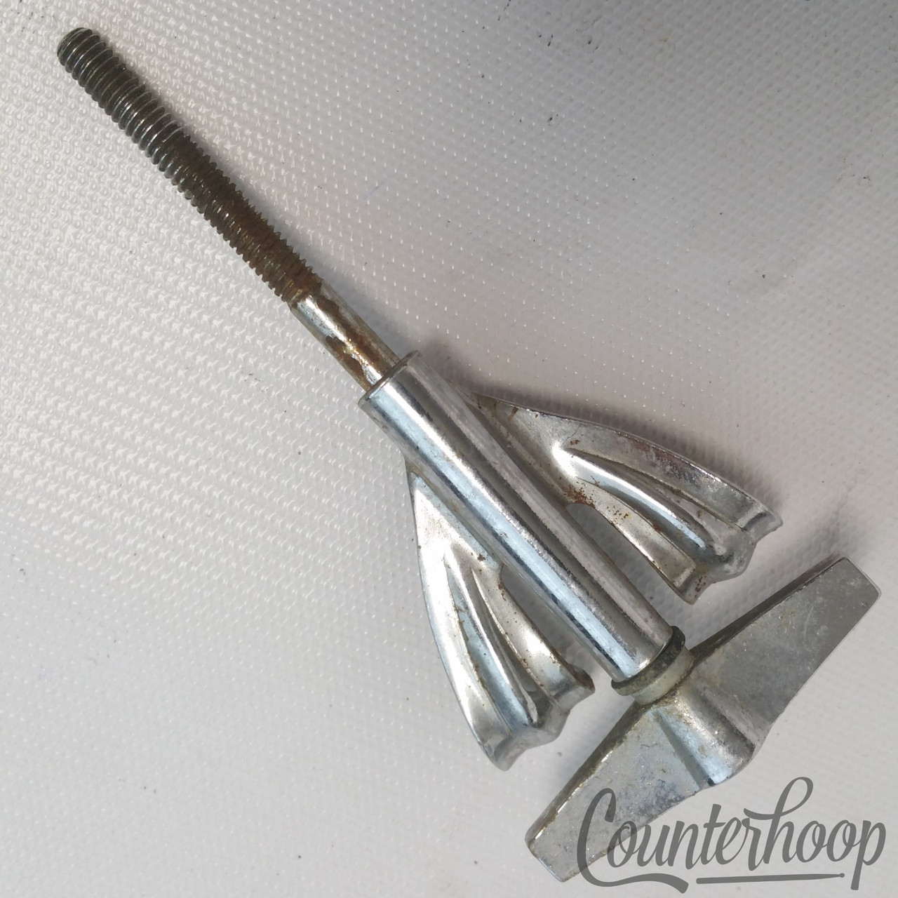 Ludwig Bass Drum Tension T-Rod+Claw Standard Chrome Vintage 60s-70s Tensioner* — main photograph