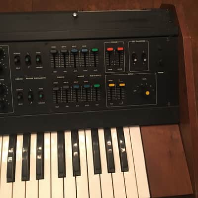 Univox Maxi-Korg K-3 70’s Wood trim, black body image 6