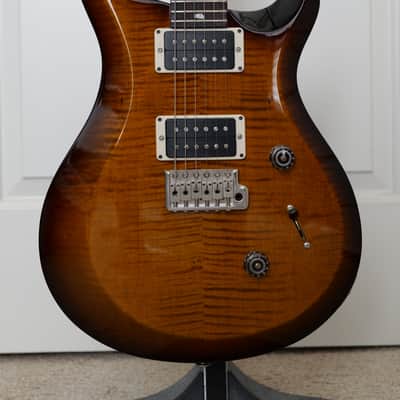 2023 PRS 10th Anniversary S2 Custom 24 - Black Amber electric guitar with PRS hard case image 3
