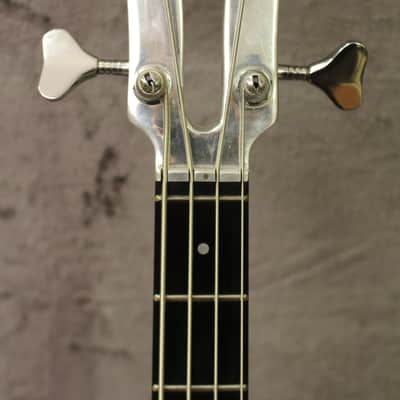 Kramer XL-24 Aluminum Neck Bass 1980's Black with Original Hardshell Case image 3