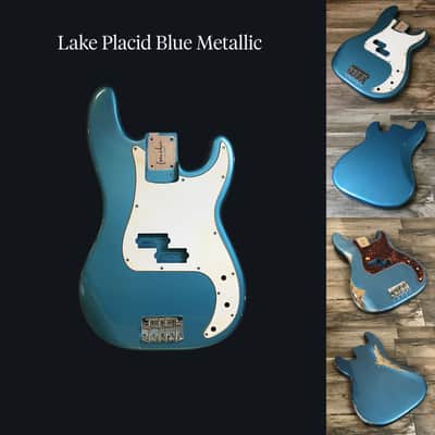 Made to Order - FRANCHIN Jupiter bass body Relic Aged 100% Nitro Lacquer (Sunburst/ Black/ White/ Blue/ Green/ Yellow/ Red/ Pink/ Burgundy/ Purple/ Gold/ Silver, etc.) Basswood Poplar Precision-Bass Style Made in Italy image 8