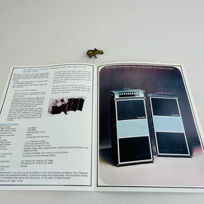 Acoustic Amplifiers Catalog with Reply Card 1970 image 4