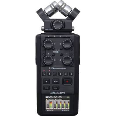 ZOOM H6 BK Registratore digitale