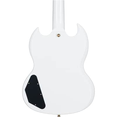 Epiphone Inspired by Gibson SG Custom Electric Guitar (with Gig Bag), Alpine White image 5