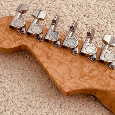 Charvel USA Custom Shop San Dimas Koa with Birdseye Maple Neck image 8