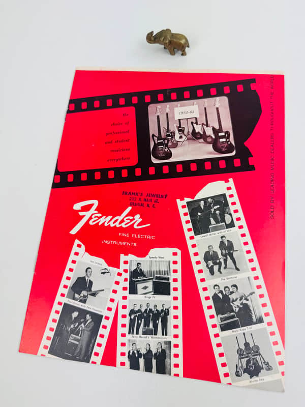 Fender Full-Line Guitar & Amplifier Catalog 1962-'63 image 1
