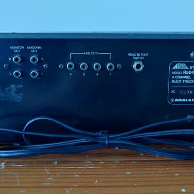 Aria Studiotrack III R504 - 4 Track Cassette Recorder * Video Uploaded * image 9
