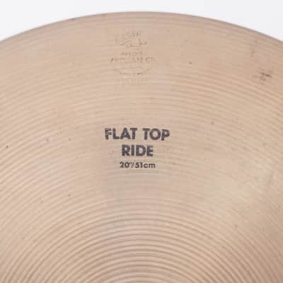 ZILDJIAN AVEDIS 20" FLAT RIDE CYMBAL image 3