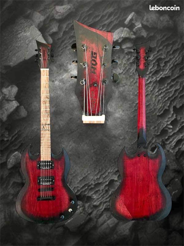 Guitare type SG luthier HVG image 1