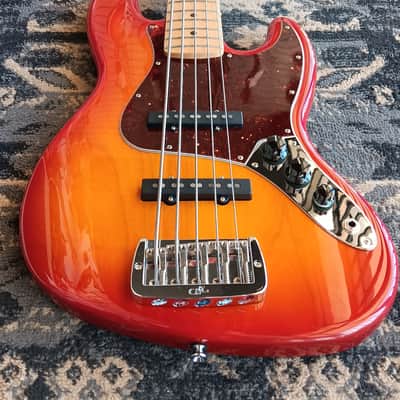 G&L JB 5 2017 - Cherry Burst image 12