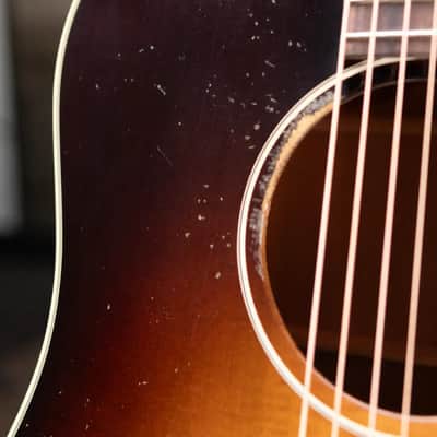 Gibson Custom Shop 1955 J-45 Murphy Lab Light Aged Acoustic Guitar - Vintage Sunburst with Hardshell Case image 12