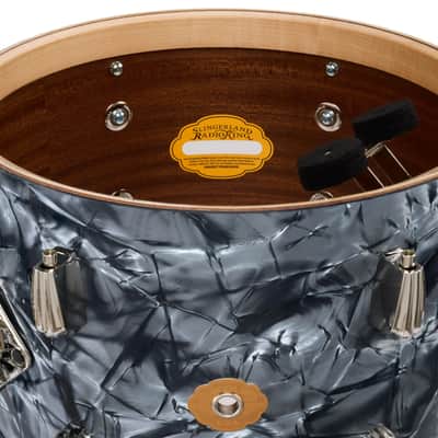 Slingerland Radio King Shell Set Black Diamond Pearl - Drum Shell Set image 3