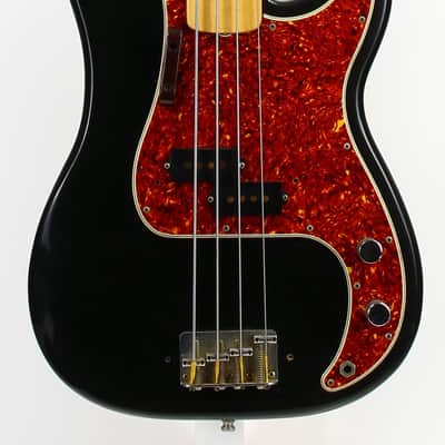 1976 Fender Precision Bass Fretless Maple Neck | Black Finish, Original Case image 6