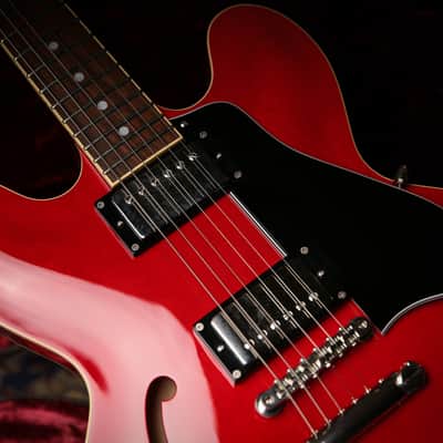 Tokai Japanese ES-156 Semi Hollow Cherry Red image 19