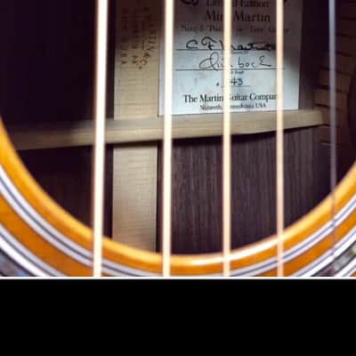 Martin Limited edition #343 size 5 mini parlor terz guitar 2006 image 7