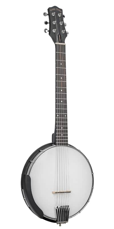 Gold Tone AC-6 Mini Acoustic Composite Banjitar with Gig Bag image 1