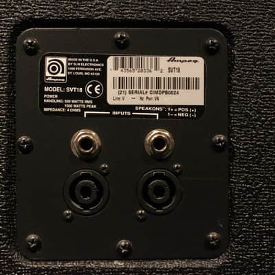 Ampeg Classic SVT 18 Bass Cabinet 1x18" image 3