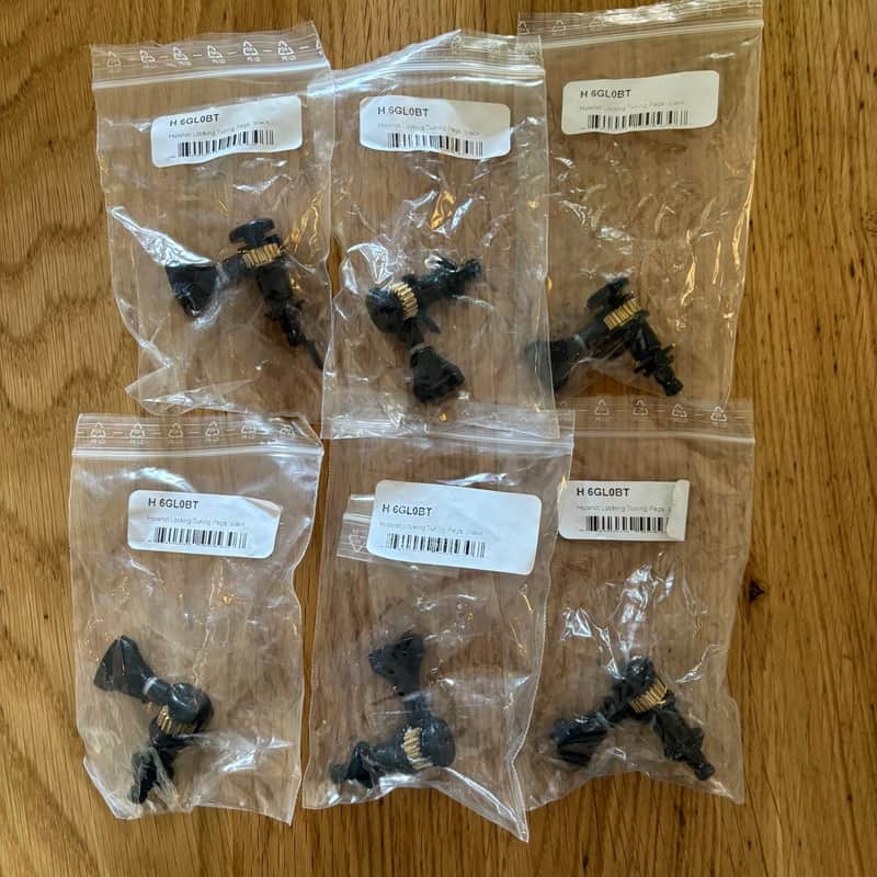 Hipshot HS6GL0BT Locking Tuners image 1