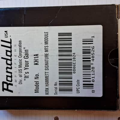 Randall KH-1 MTS clean module imagen 4